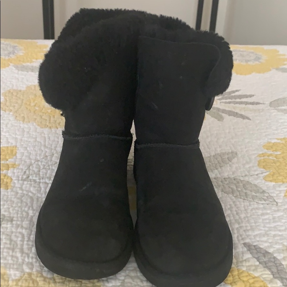 Bailey Button Black Ugg Boots - image 4